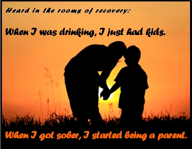 When I was drinking, I just had kids. When I got sober, I started being a parent. #HavingKids #BeingAParent #Recovery